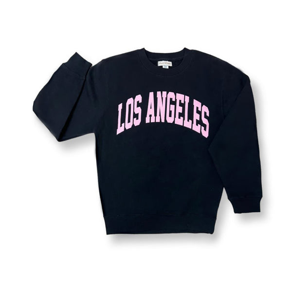 Los Angeles Black With Pink Sweatshirt