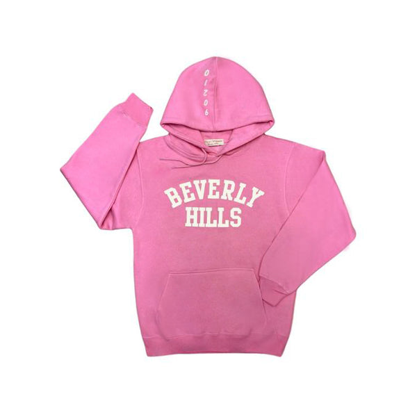 Beverly Hills Pink Hoodie 90210