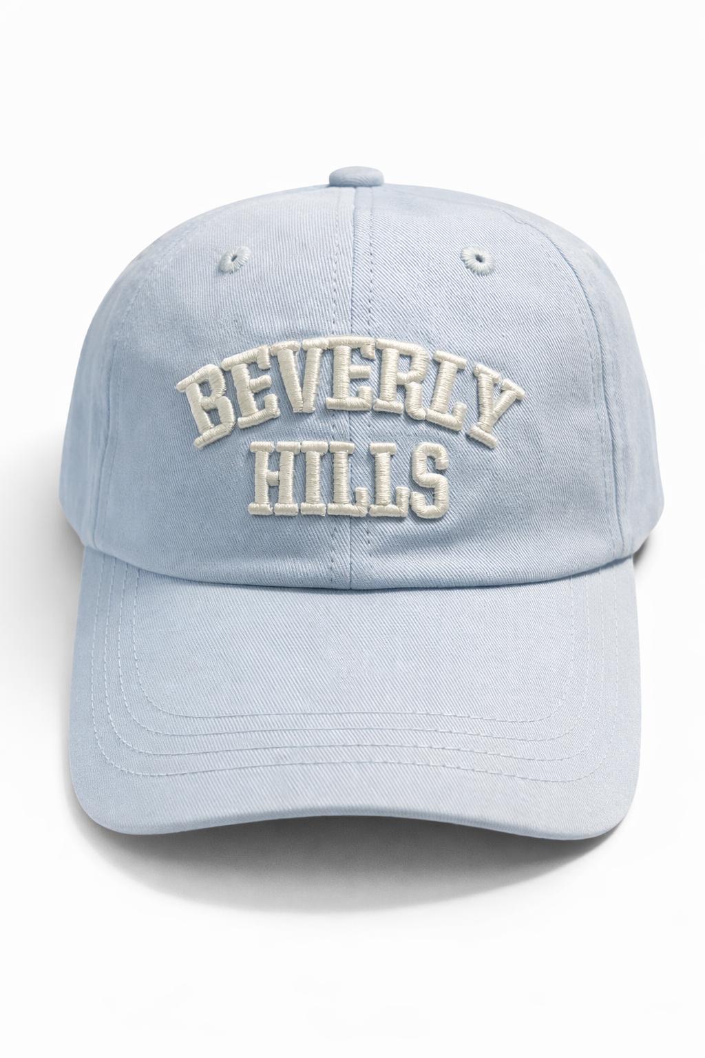 Beverly Hills cap baby blue