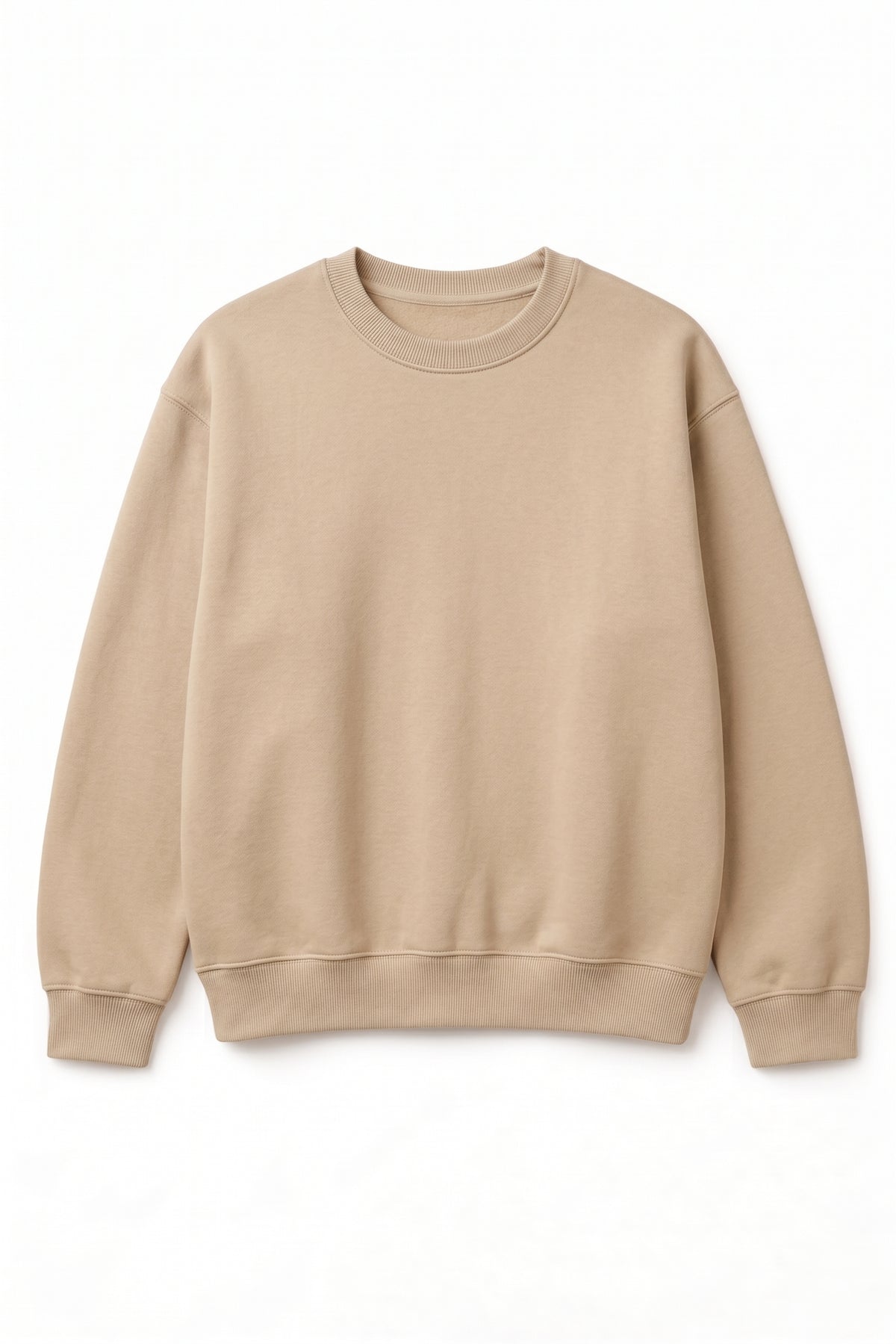 Cozy Sweatshirt Plain Black, White, Pink, Green, Tan & Beige | Ingrid Wittmann