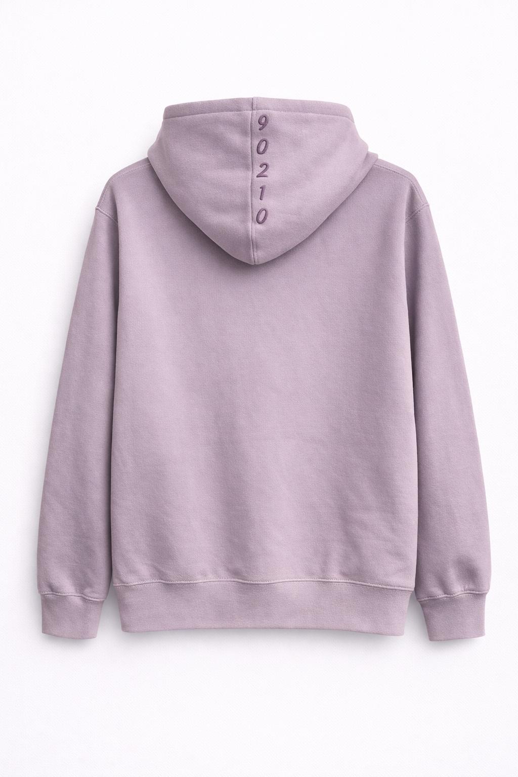 Beverly Hills Lilla With Purple Hoodie Puff