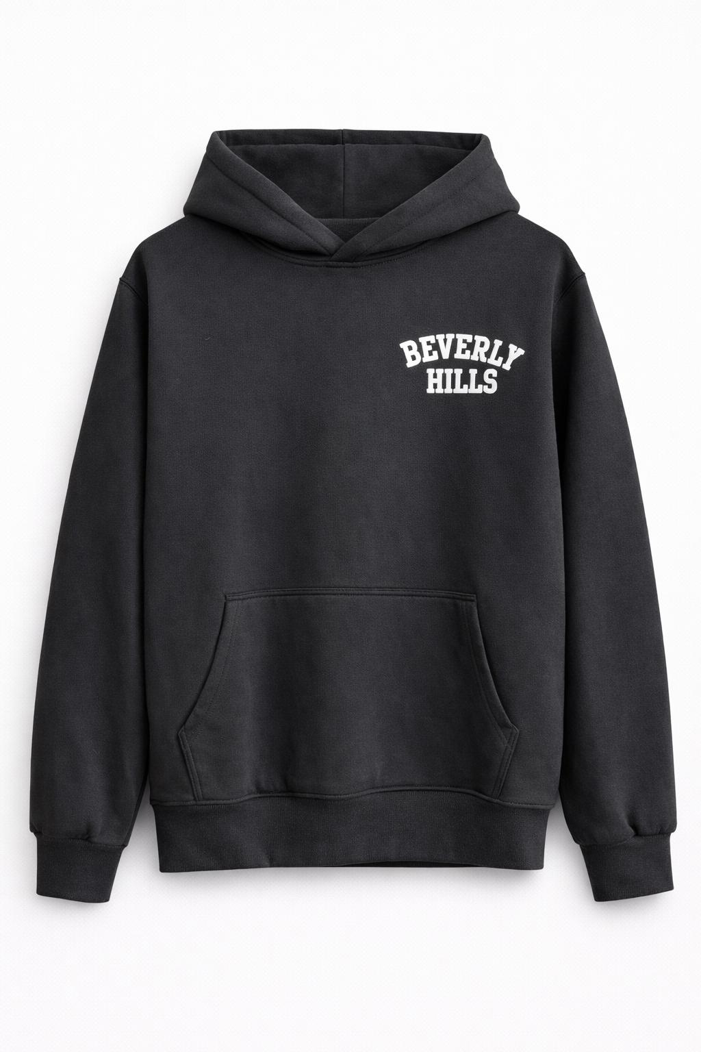 Beverly Hills heavyweight with White Puff Letters