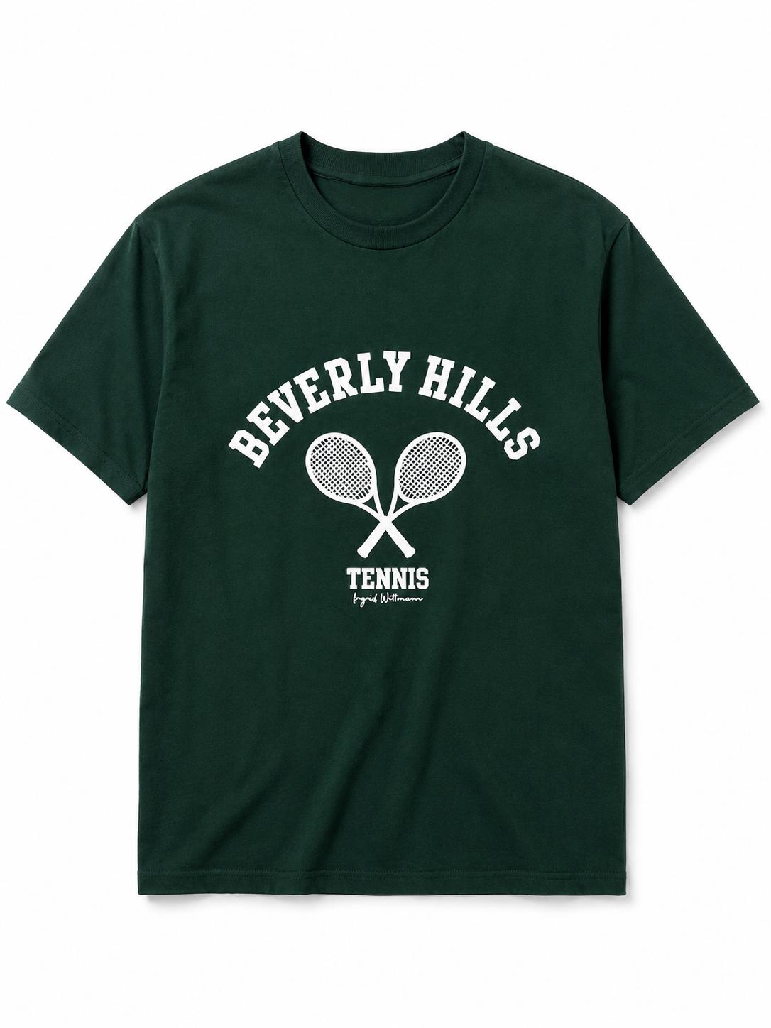 T shirt Tennis Green Forest Puff