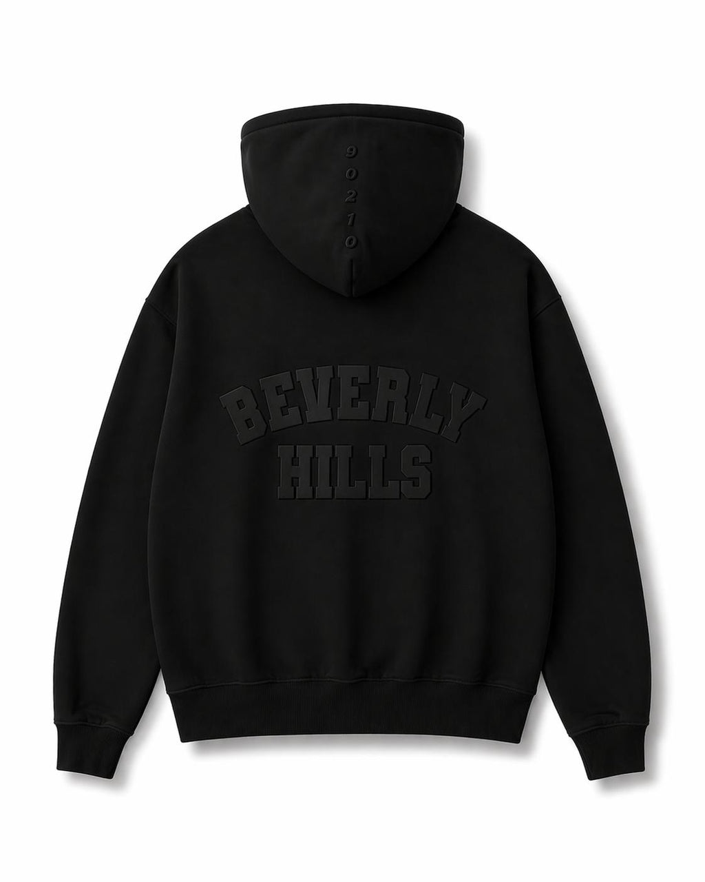 Black Beverly Hills Zipper Sweater Beverly Hills Zipper 90210 With Black Letters