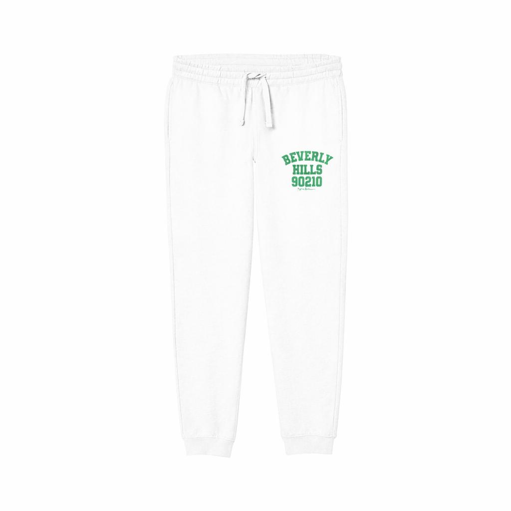 Beverly Hills Sand Shell with White Sweatpants 90210