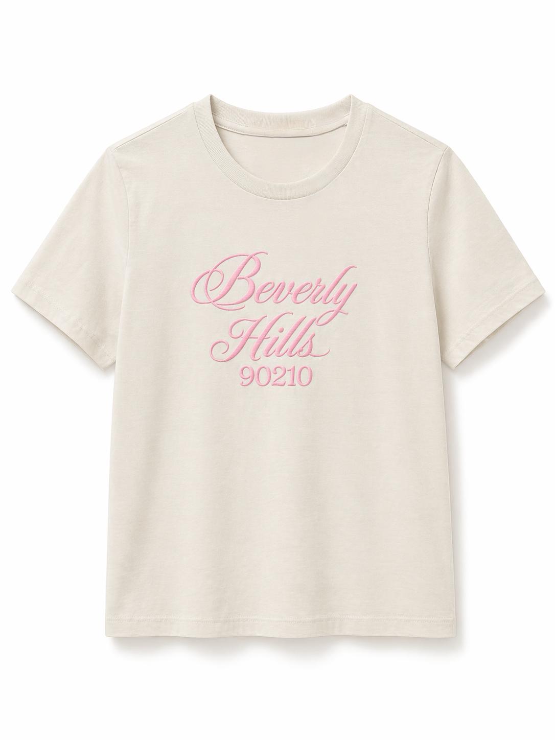 Woman Beverly Hills T shirt Beige
