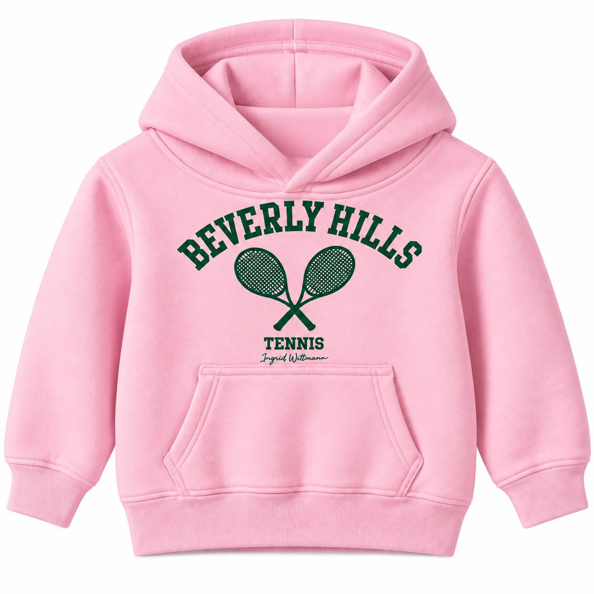 Hoodie Kids Tennis Pink/Green